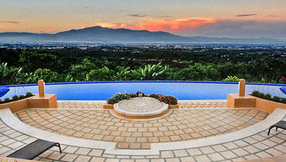 Sunset Pool at Xandari Costa Rica